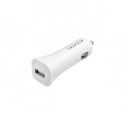 Alcatel CC40 White Cigarette Lighter USB Charger 5V/1A 