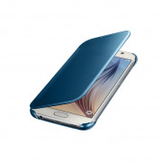 Samsung EF ZG920BLE Clear View Blue case S6 