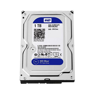 Western Digital Blue 1TB 3,5" SATA3 5400RPM 64MB (WD10EZRZ) PC