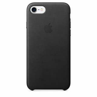 Apple IPhone Black leather case Mobile