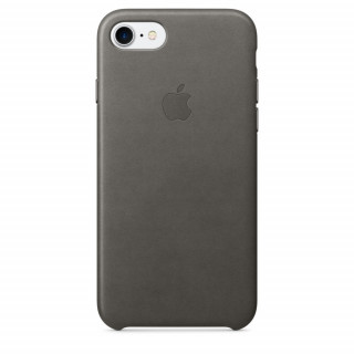 Apple IPhone Gray leather case Mobile