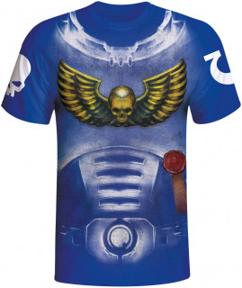 Warhammer 40,000 - Space Marine Ultramarines Armor L Merch