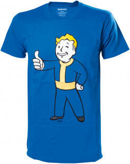 Fallout 4 - Vault Boy blue M (M-I) Merch