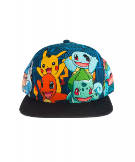 Pokemon - Charmander and Friends Snapback hat Merch