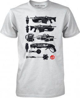 Gears of War 4 - Gun Tower (black) T-shirt M Merch