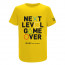 HELL Gamer Next Level Game Over T-Shirt Yellow (L) thumbnail