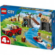 LEGO City Záchranárske terénne auto do divočiny (60301) 