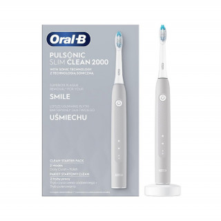 Oral-B Pulsonic Slim Clean 2000 grey  electric toothbrush Home