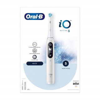 Oral-B iO6 electric toothbrush white Home