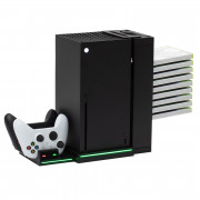 Froggiex FX-XS-C1-B Xbox Series X Multifunkčný nabíjací set 