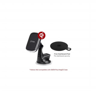 Pitaka MagMount (CMS3001Q) Qi suction cup magnetic car holder for dashboard, for windshield Mobile