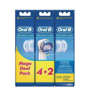 Oral-B EB20-6 Precision Clean Rainbow electric toothbrush , 6 pcs Home