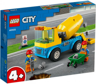 LEGO City Nákladiak s miešačkou na cement (60325) Hračka