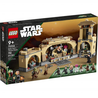 LEGO Star Wars Trónna sieň Boby Fetta (75326) Hračka