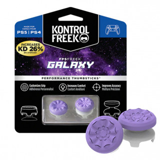 KontrolFreek FPS Freek Galaxy performance PS5 thumbsticks purple PS5