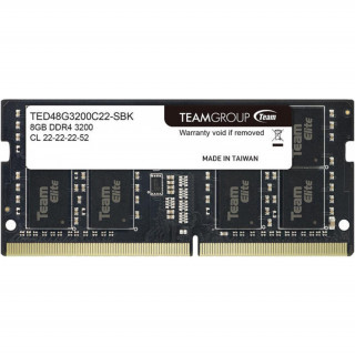 TeamGroup Elite SO-DIMM 8GB, DDR4-3200, CL22-22-22-52 (TED48G3200C22-S01) RAM PC