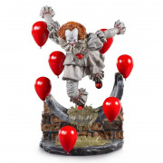 Iron Studios - Statue Pennywise Deluxe - It! Socha 