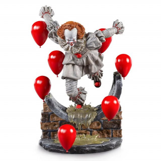 Iron Studios - Statue Pennywise Deluxe - It! Socha Merch