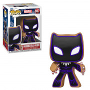 Funko Pop! Marvel: Holiday - Gingerbread Black Panther #937 Bobble-Head Vinyl Figúrka 