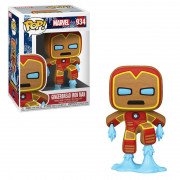 Funko POP! Marvel: Holiday - Gingerbread Iron Man #934 Bobble-Head Vinyl Figúrka 