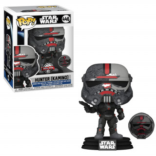 Funko Pop! Star Wars: The Bad Batch Hunter #446 Vinyl Figura Merch