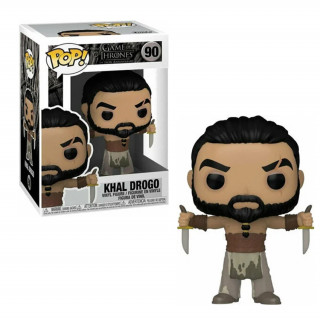 Funko Pop! TV: Game of Thrones - Khal Drogo w/Daggers #90 Vinyl Figura Merch