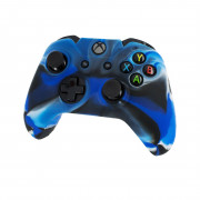 Silikónové puzdro na ovládač XBOX One (Camo Blue) 