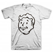 FALLOUT - Vault Boy Face T-Shirt (L) 