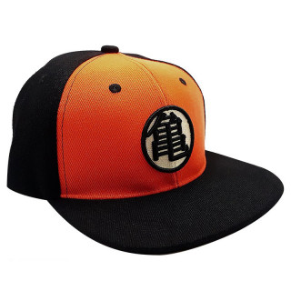 DRAGON BALL - Snapback Cap - Black & Orange- Kame Merch