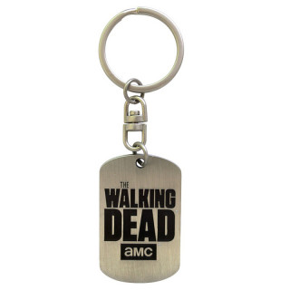 THE WALKING DEAD - Keychain "Dog tag logo" Merch