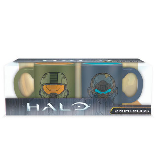 HALO - Set 2 mini-mugs - 110 ml - Masterchief Vs Locke Merch