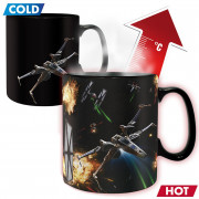 STAR WARS - Mug Heat Change - 460 ml - Space Battle - with box  