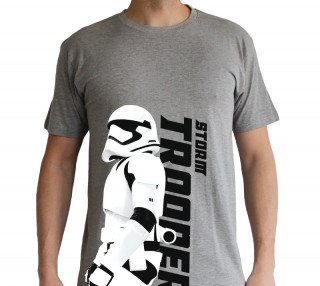 STAR WARS - T-shirt  "Trooper Episode 7" sport grey - basic (M) Merch