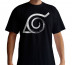 NARUTO SHIPPUDEN - T-shirt  "Konoha" black - new fit (XL) thumbnail