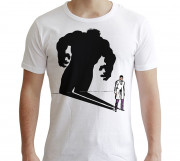 MARVEL - T-shirt  "Hulk Shadow" white - new fit (L) 