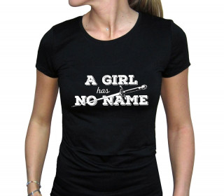 GAME OF THRONES - T-shirt  "A Girl Has No Name" women's black - basic (XL) Merch