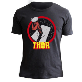 MARVEL - T-shirt  "Thor" dark grey - new fit (M) Merch