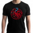 GAME OF THRONES - T-shirt  Targaryen Viserion  black - new fit (L) thumbnail