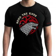 GAME OF THRONES - T-shirt  Bend the Knee -  black - new fit (XL) 