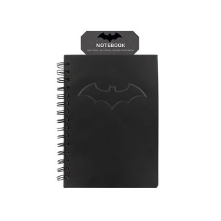 DC COMICS - Notebook Black Batman with logo Merch