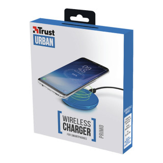 Trust 22817 Primo Wireless Charger for smartphones blue Mobile