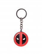 Deadpool Metal Keychain Big Face 7 cm 