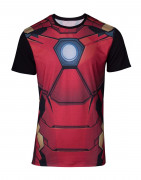 Marvel Sublimated Iron Man T-shirt (XL) (M-I) 