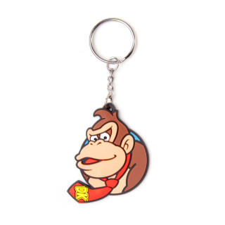 Nintendo Rubber Keychain Donkey Kong 6 cm Merch