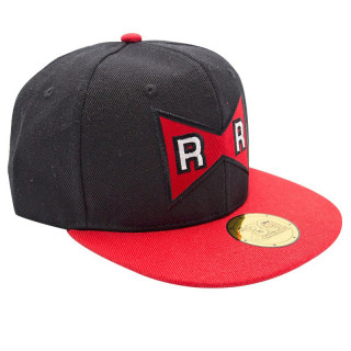 DRAGON BALL - Snapback Cap - Black & Red - Red Ribbon Merch