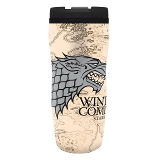 GAME OF THRONES - Tumbler "Winter is coming" Merch