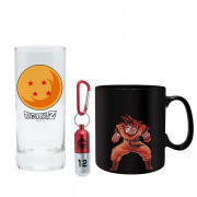 DRAGON BALL - Pck Glass 29cl + Keychain 3D + Mug HC "DBZ" EXCLU 