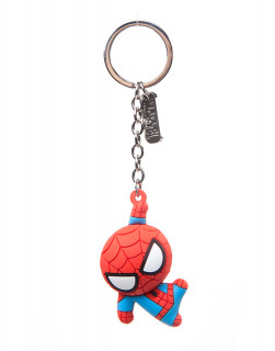 Spiderman - Character 3D Rubber Keychain (M-I) Merch