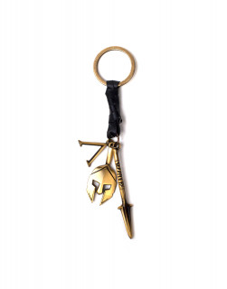 Assasssin´s Creed Odyssey - Premium Keychain With Leather & Metal (M-I) Merch