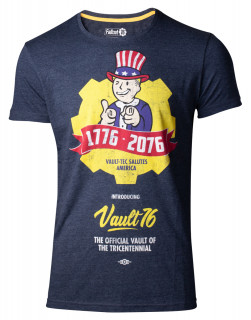 Fallout 76 - Vault 76 Poster Men´s T-shirt M (M-I) Merch